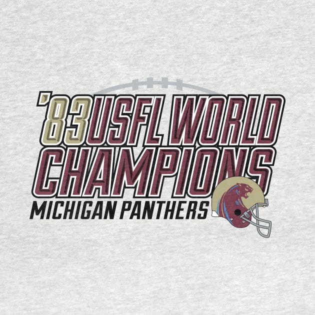 1983 USFL World Champions by HeyBeardMon